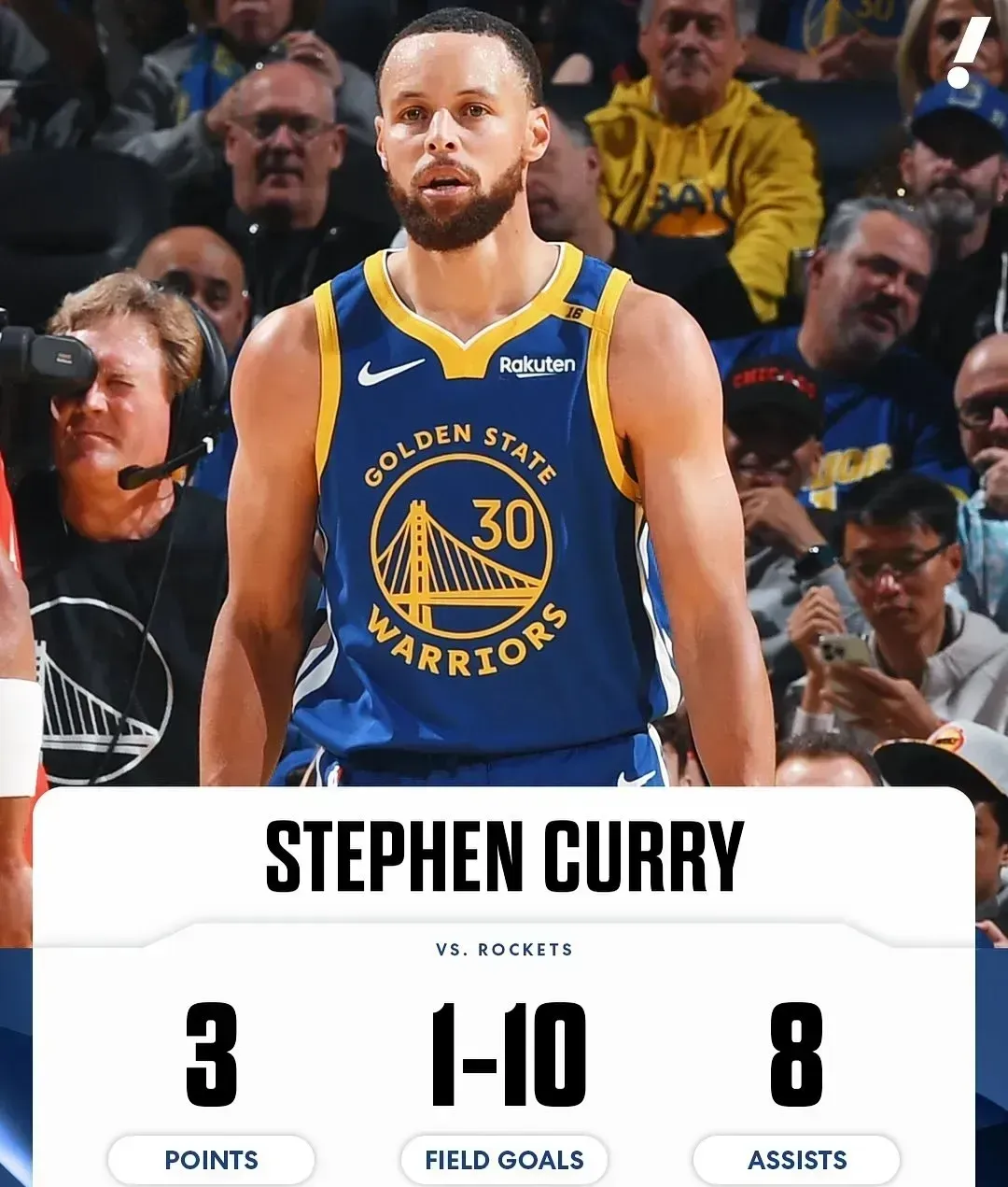 勇士战胜篮网，库里单场三分10中7